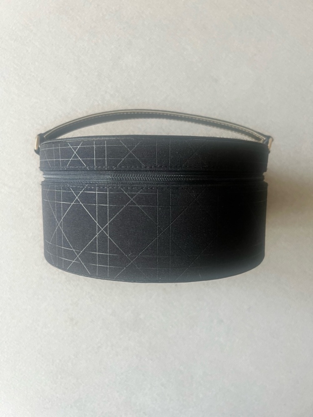 DIOR PARFUMS Black Round Vanity Case